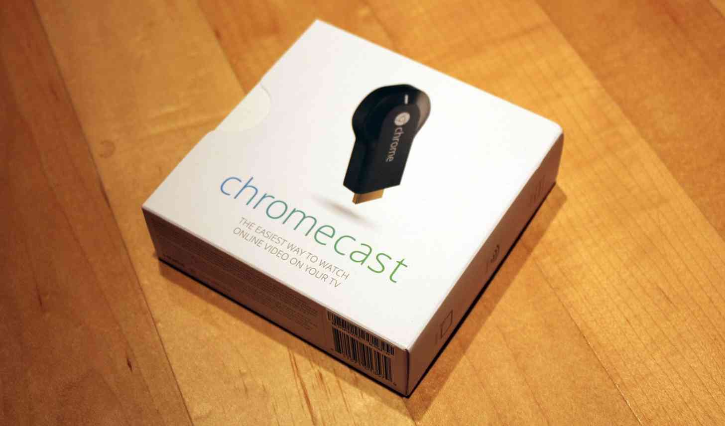Google Chromecast packaging