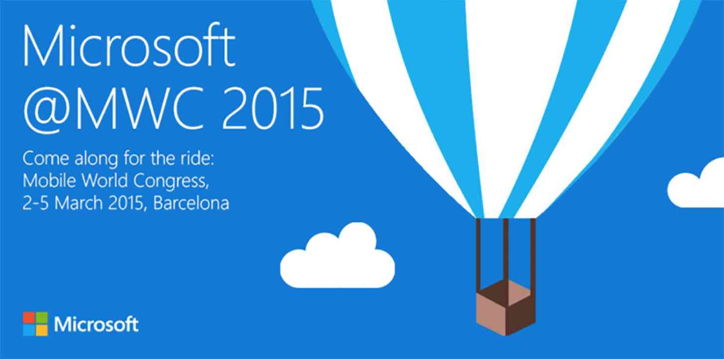 Microsoft MWC 2015 invitation