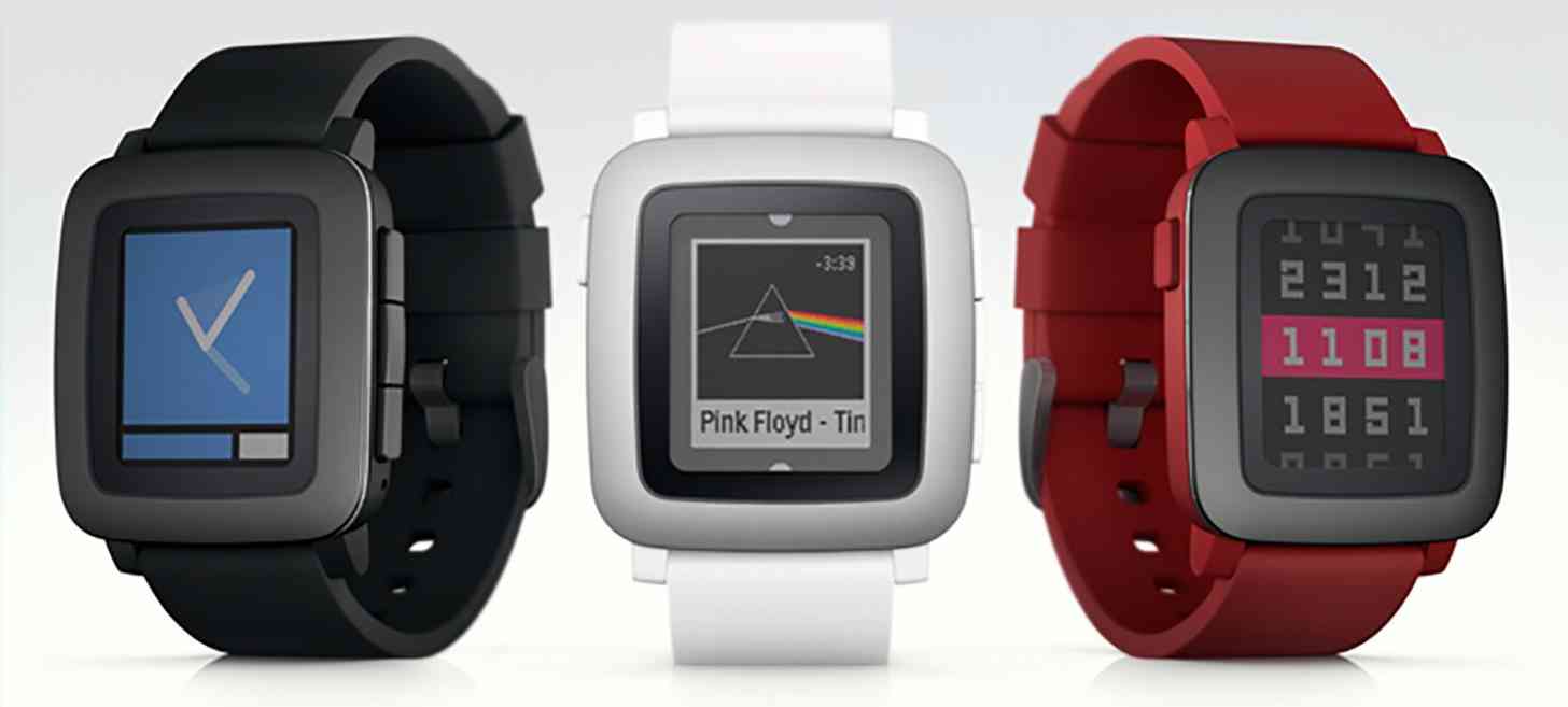 Pebble Time smartwatch official