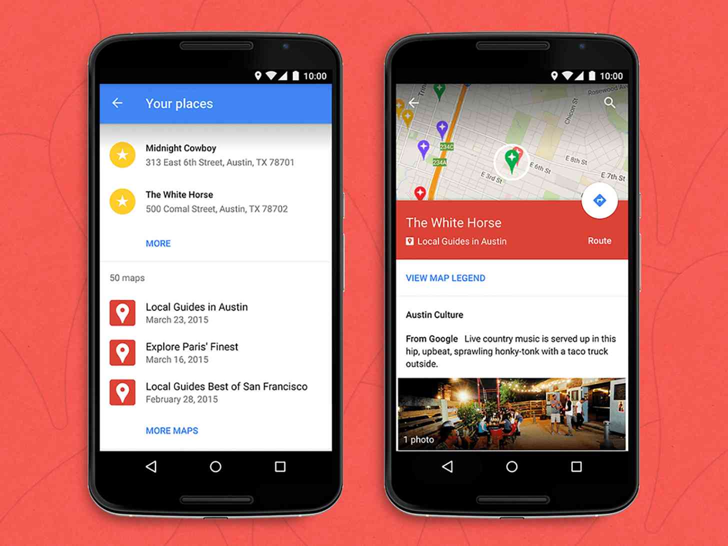 Google Maps for Android custom My Maps