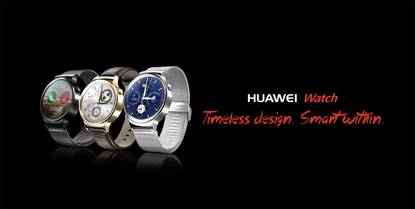 Huawei Watch Android Wear official video