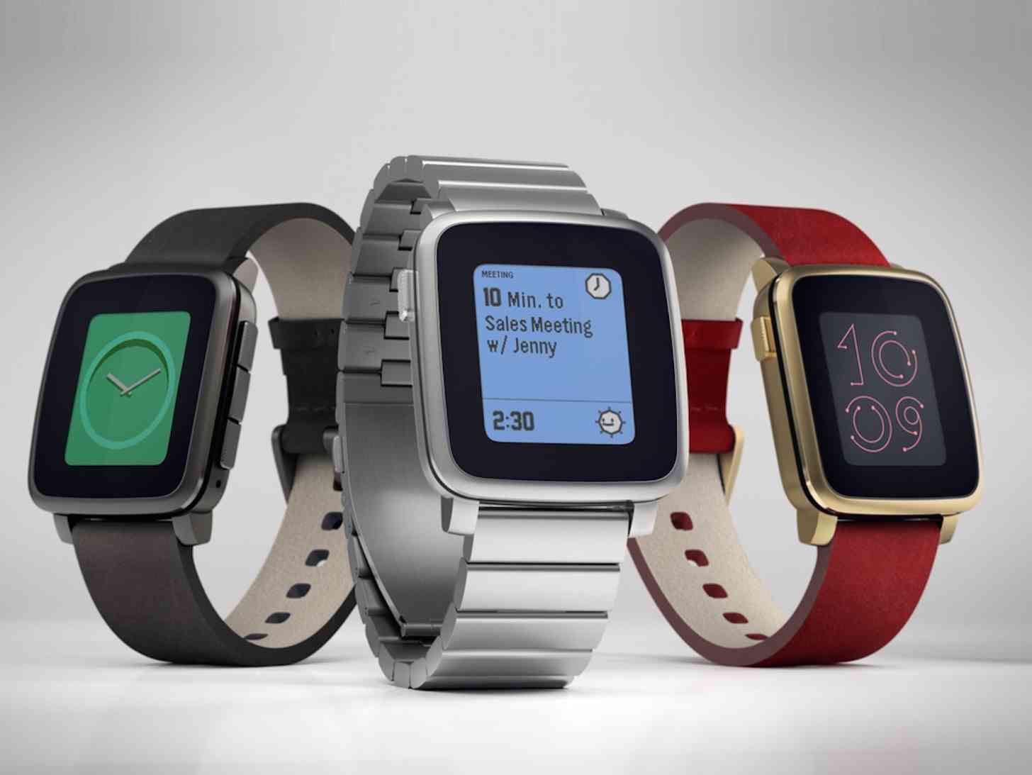 Pebble Time and Pebble Time Steel