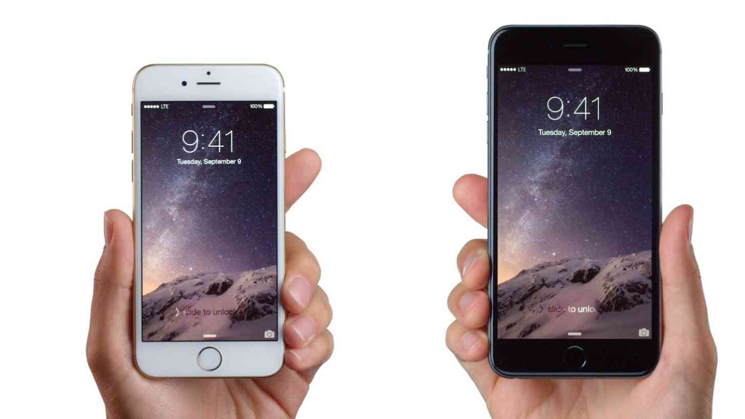 Apple's iPhone 6 and 6 Plus