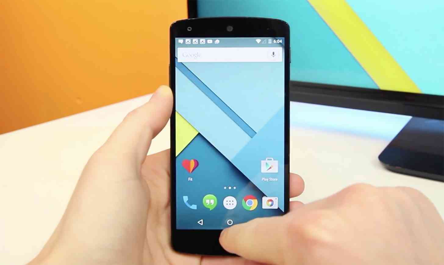 Nexus 5 Android 5.0 hands on