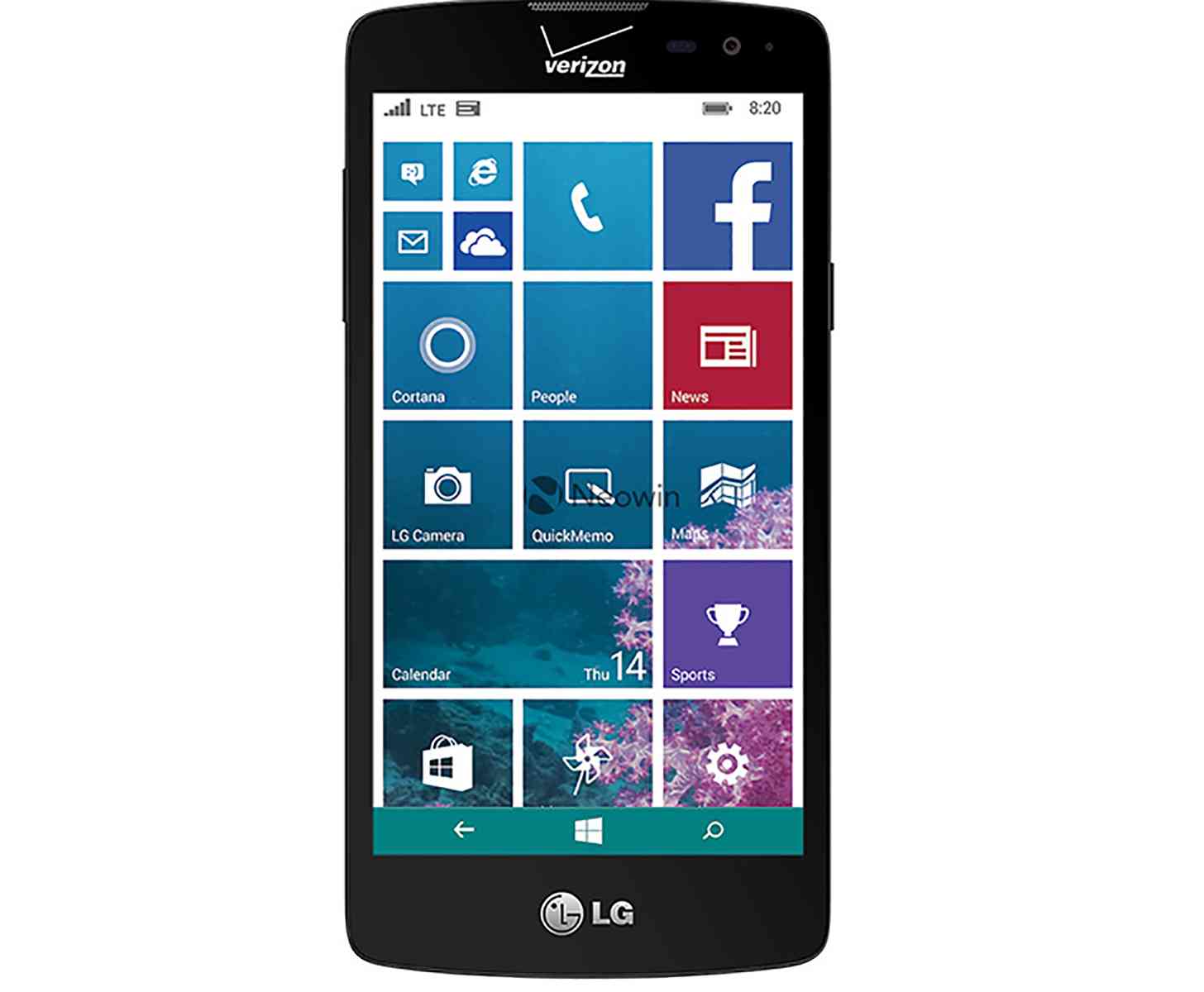 LG Windows Phone Verizon leaked image