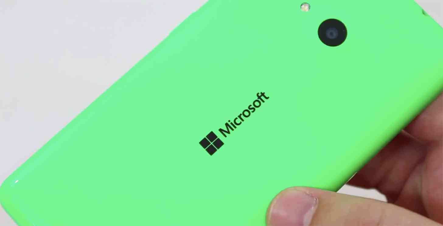 Microsoft Lumia 535 rear