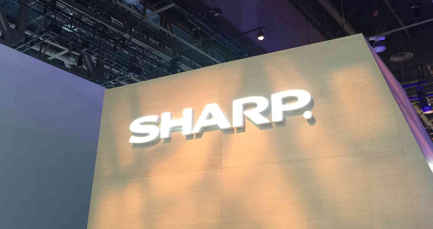 Sharp booth CES 2015