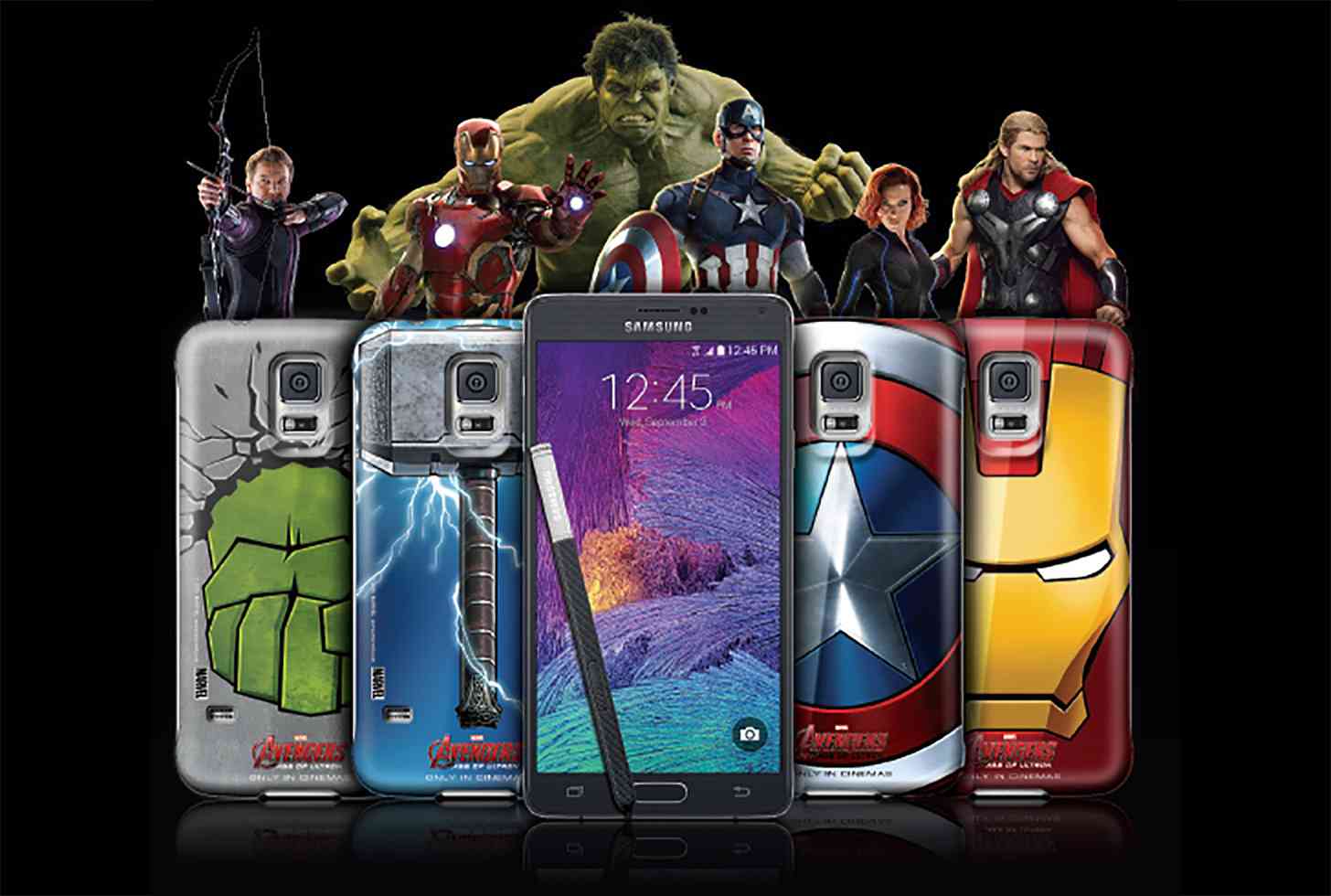 Samsung Galaxy Note 4 Avengers cases