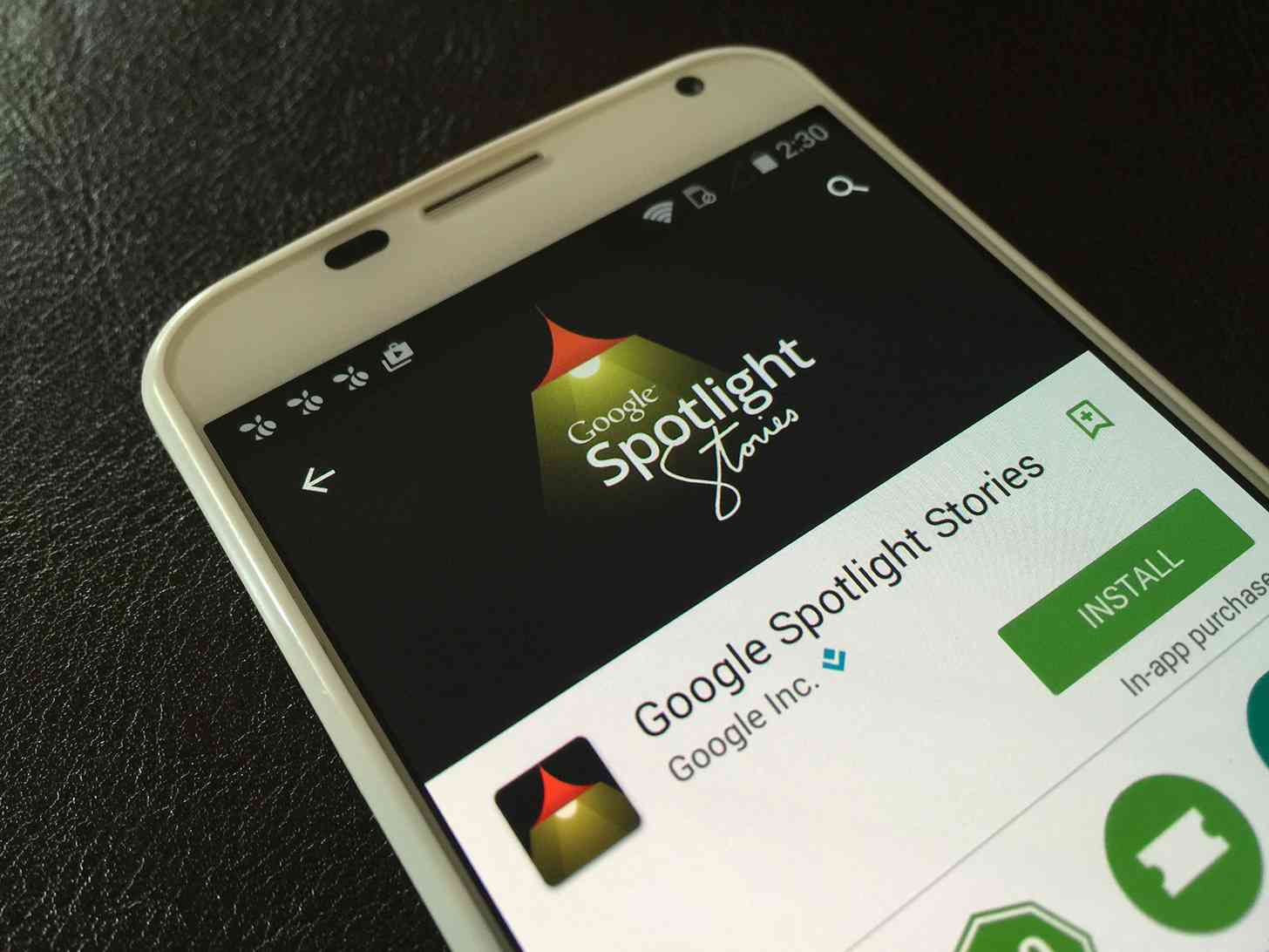 Google Spotlight Stories Moto X
