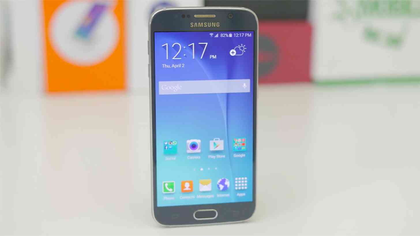 Samsung Galaxy S6 front large