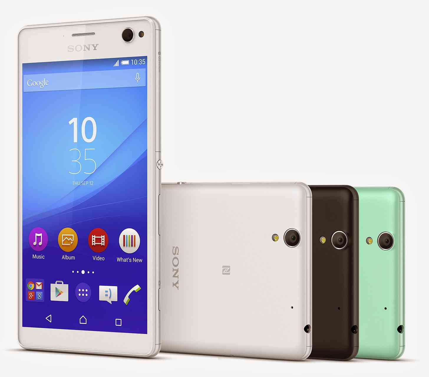 Sony Xperia C4 colors official