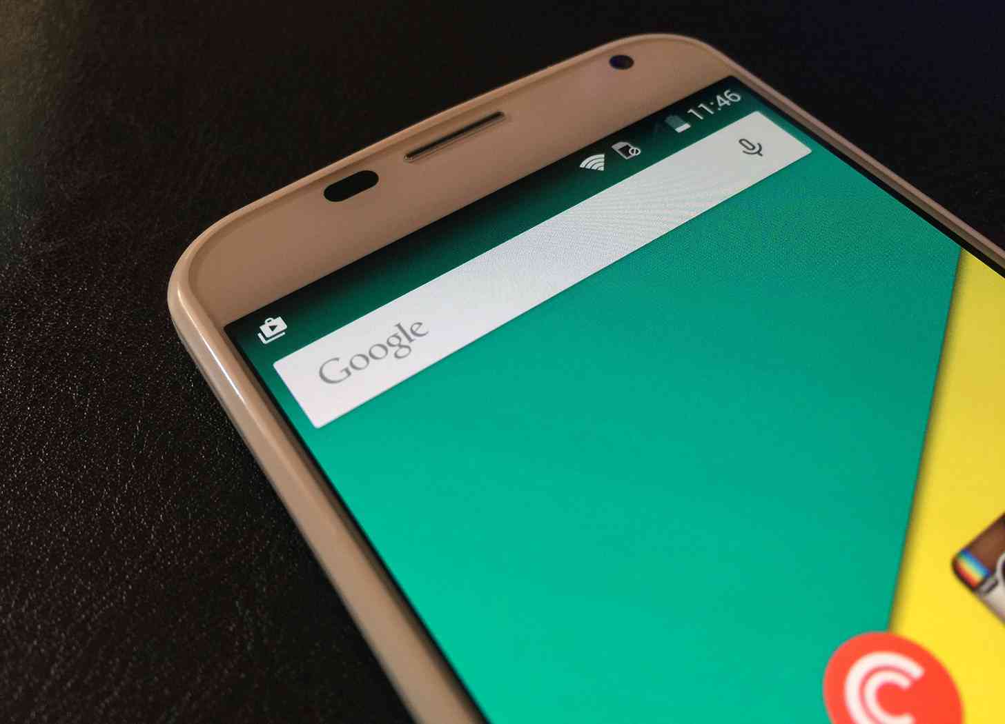 Google search bar Moto X