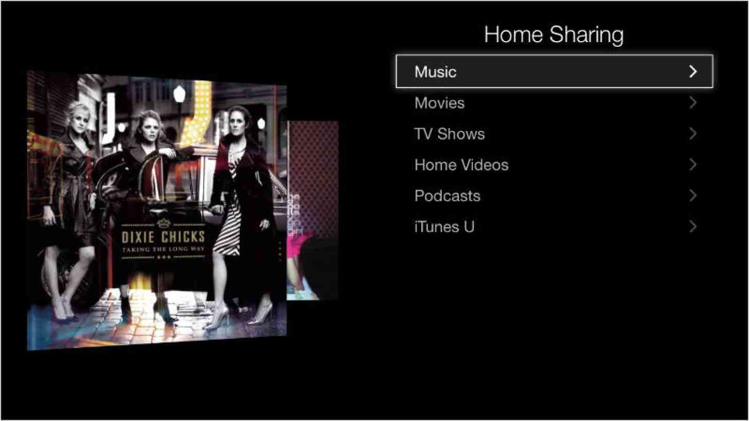 Apple Home Sharing for Music
