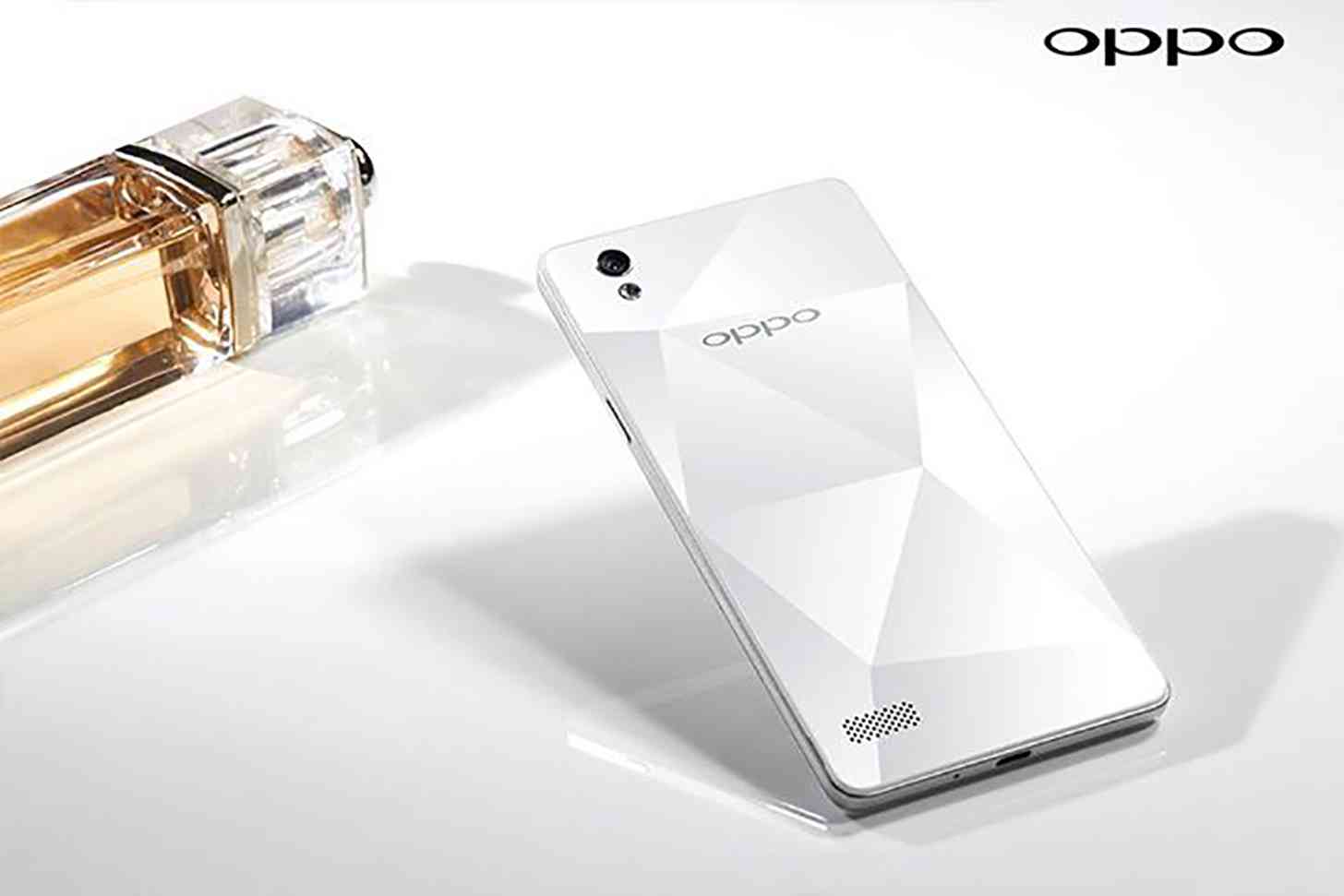 Oppo Mirror 5s crystal pattern rear official