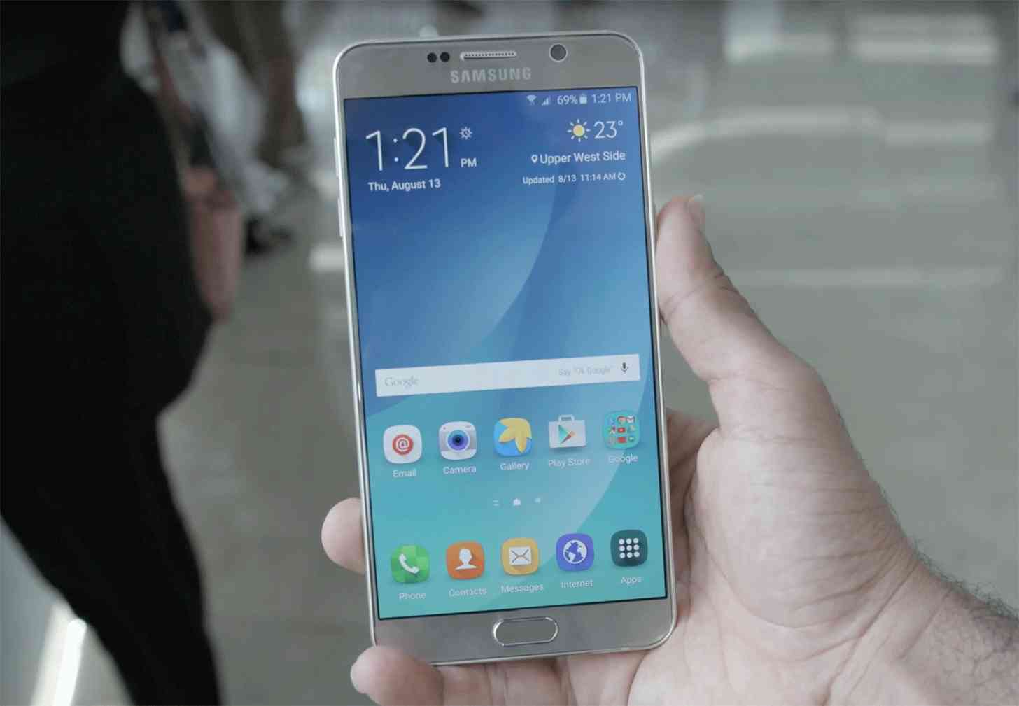 Samsung Galaxy Note 5 hands on
