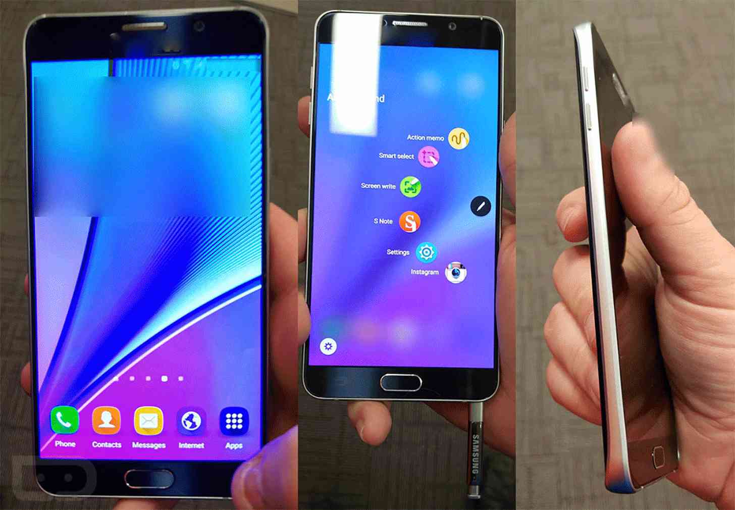 Samsung Galaxy Note 5 hands on leak large