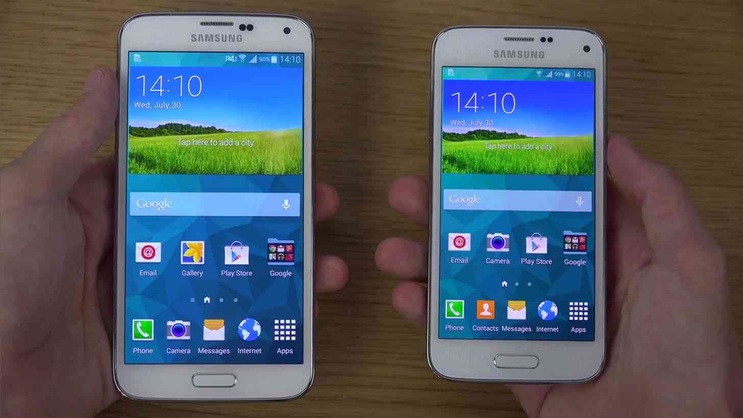 Samsung Galaxy S5 and S5 Mini