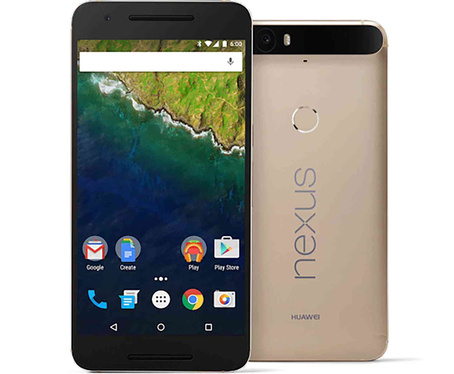 Google Nexus 6P Special Edition gold large