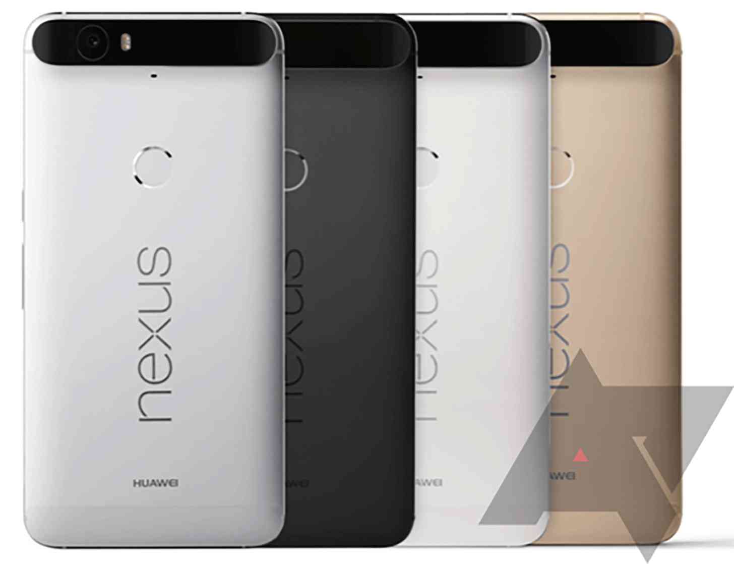 Huawei Nexus 6P colors leak large