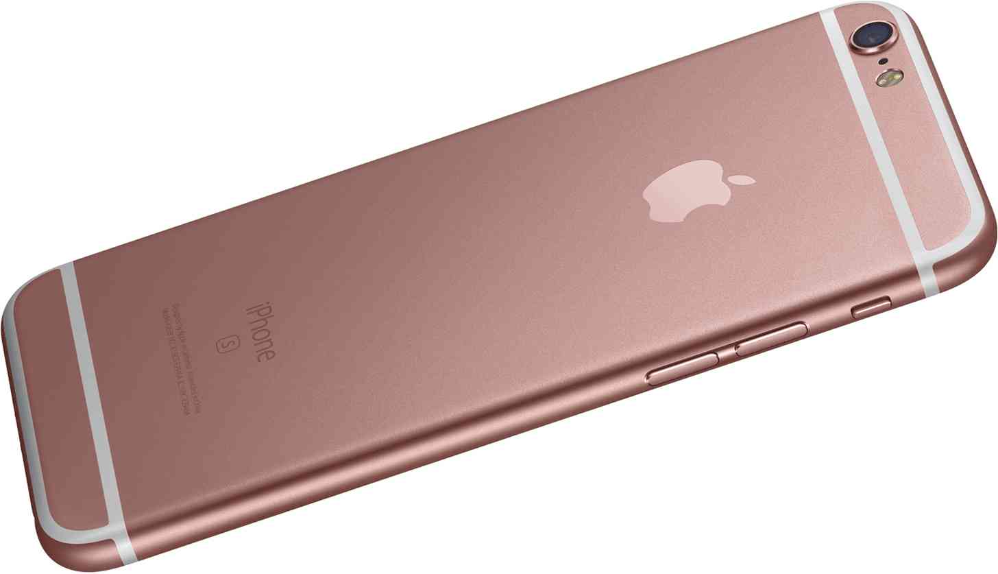 iPhone 6s Rose Gold rear large