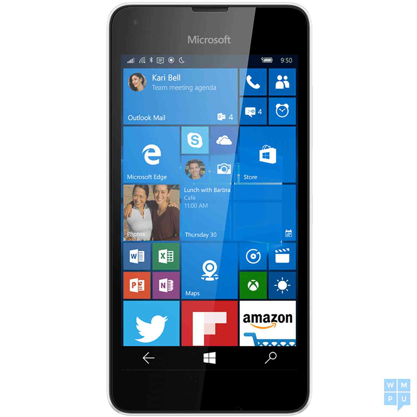 Microsoft Lumia 550 white leak