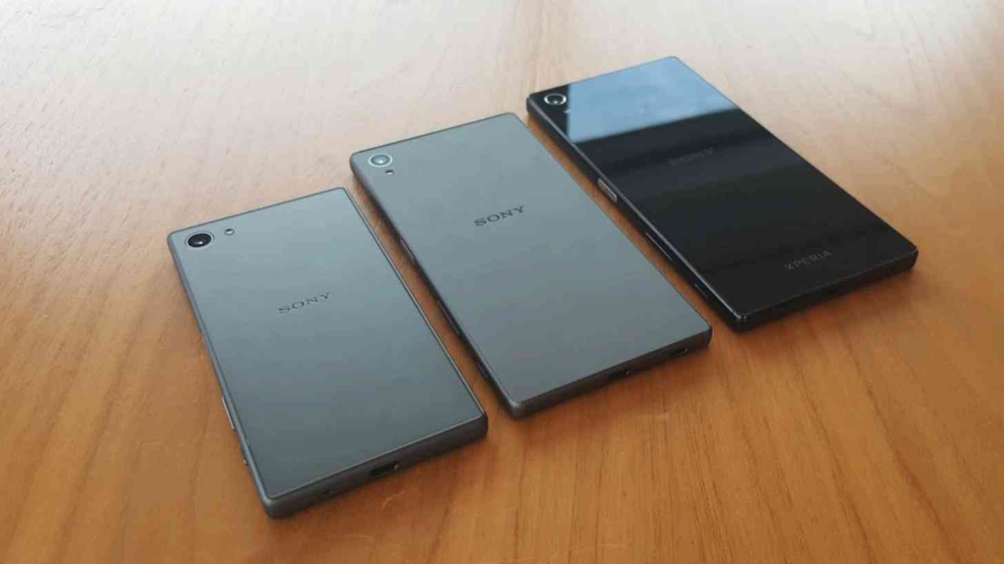Sony Xperia Z5 family leak large