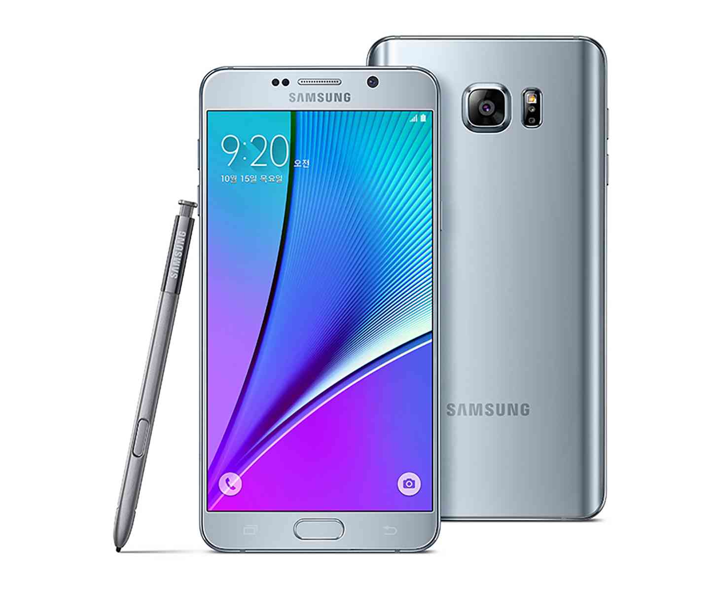 Samsung Galaxy Note 5 Silver Titanium large