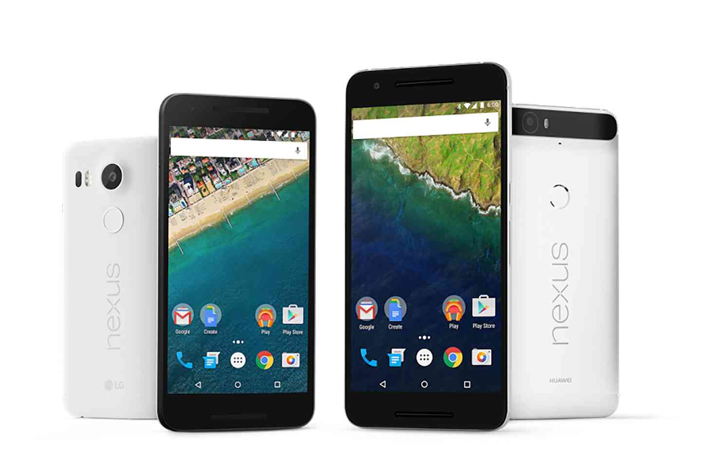 Nexus 5X, Nexus 6P official