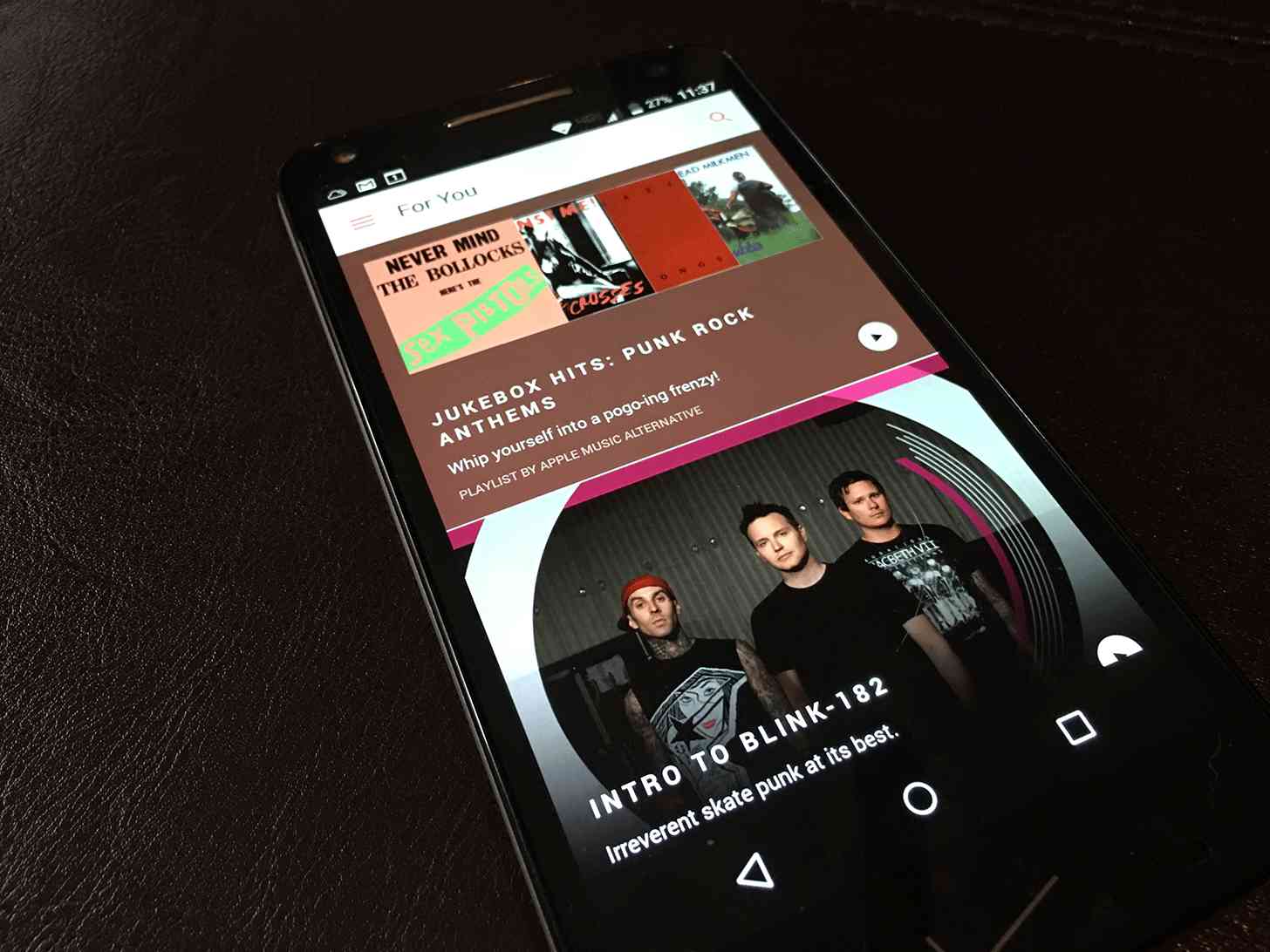 Apple Music for Android DROID Turbo