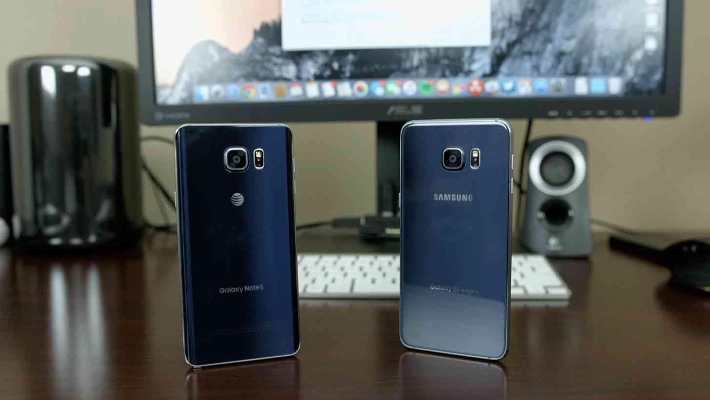 Samsung Galaxy Note 5 and Galaxy S6