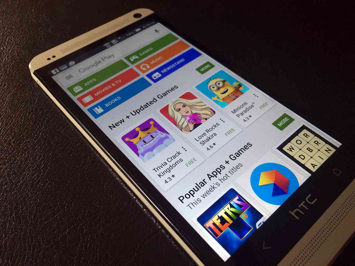 Google Play HTC One M7