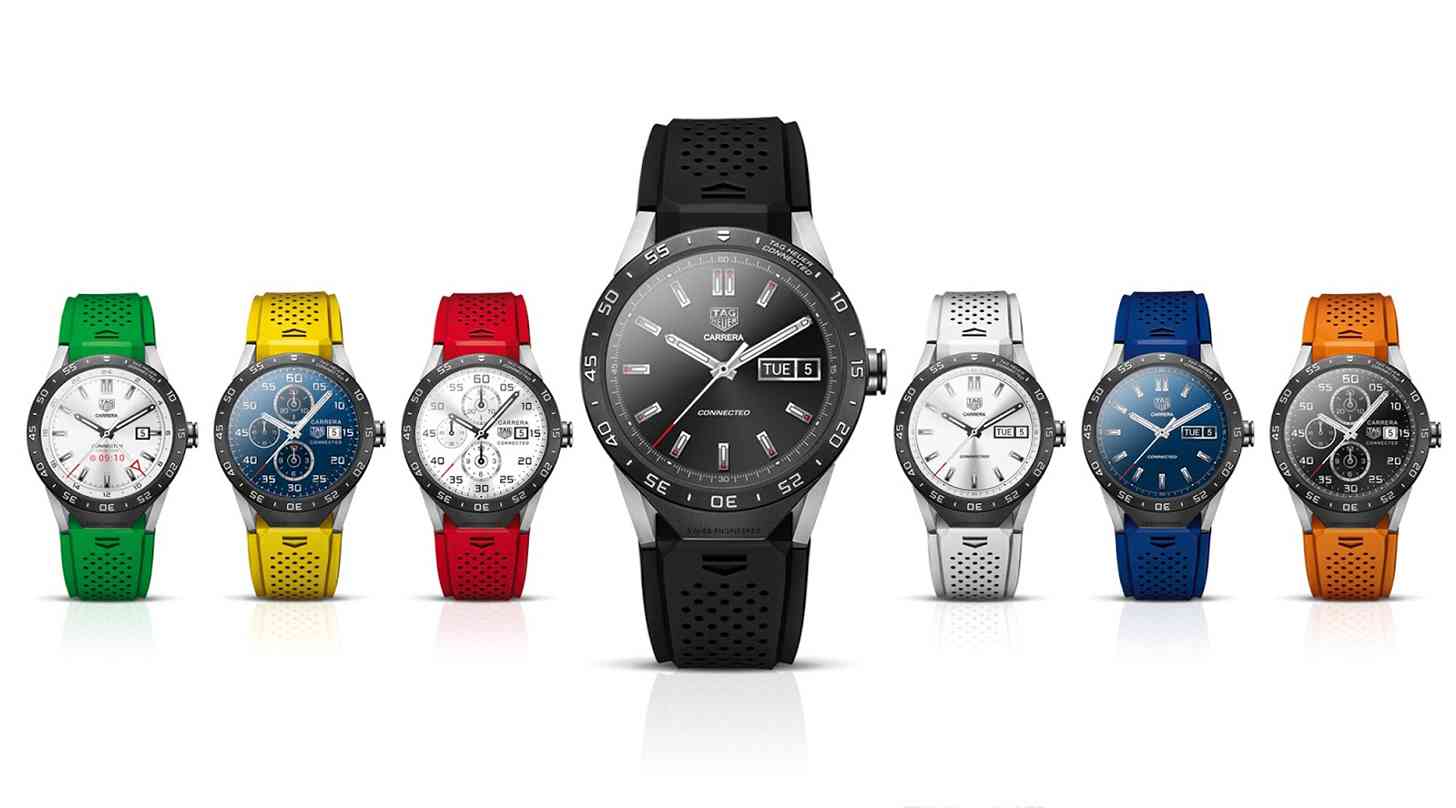 TAG Heuer Connected color bands