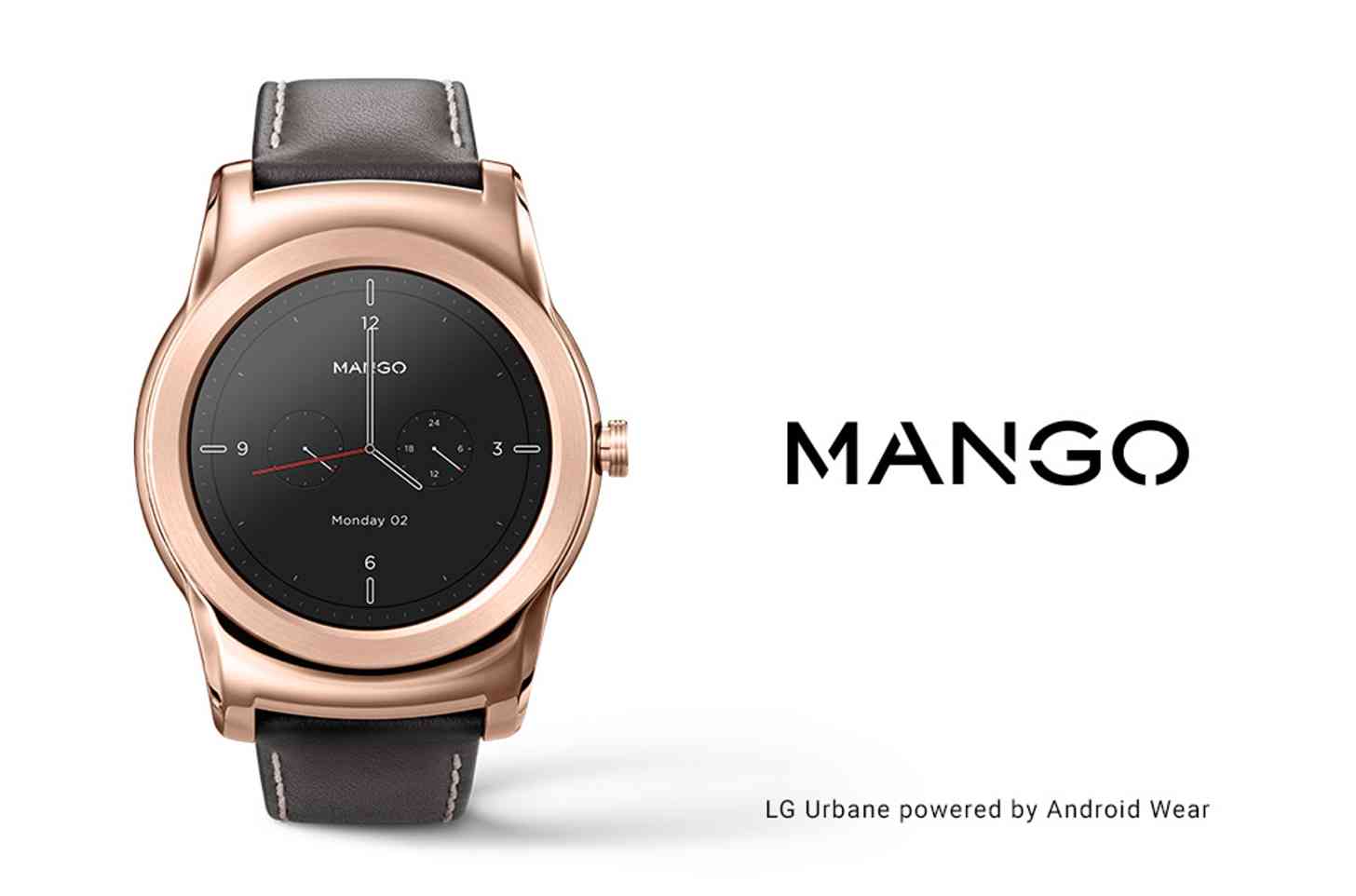 Android Wear fashion designer watch faces Mango