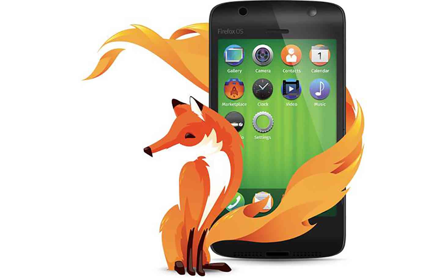 Firefox OS logo large