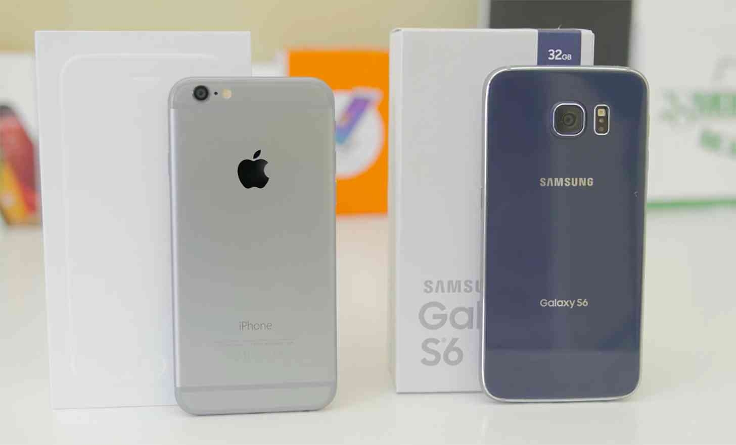 Apple iPhone 6 Samsung Galaxy S6