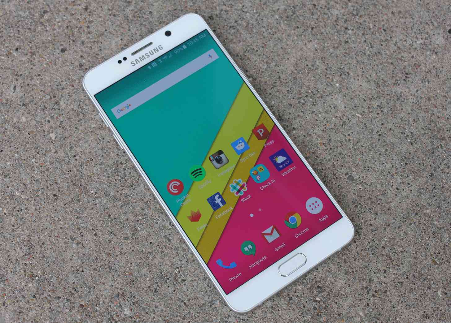 Samsung Galaxy Note 5 white review