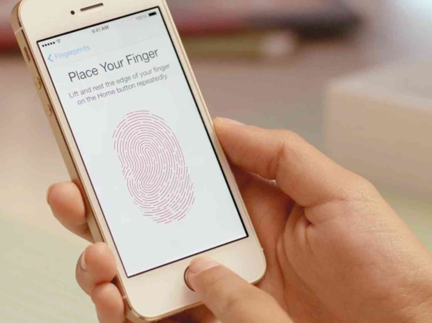 Apple iPhone 5s fingerprint scanner