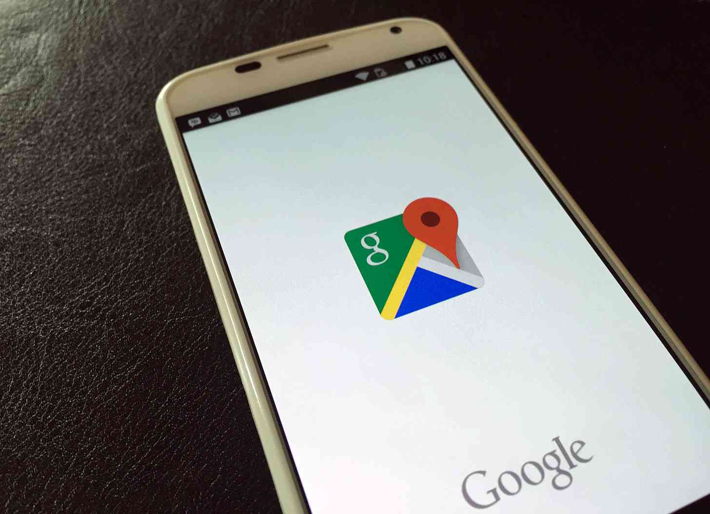 Google Maps for Android splash screen