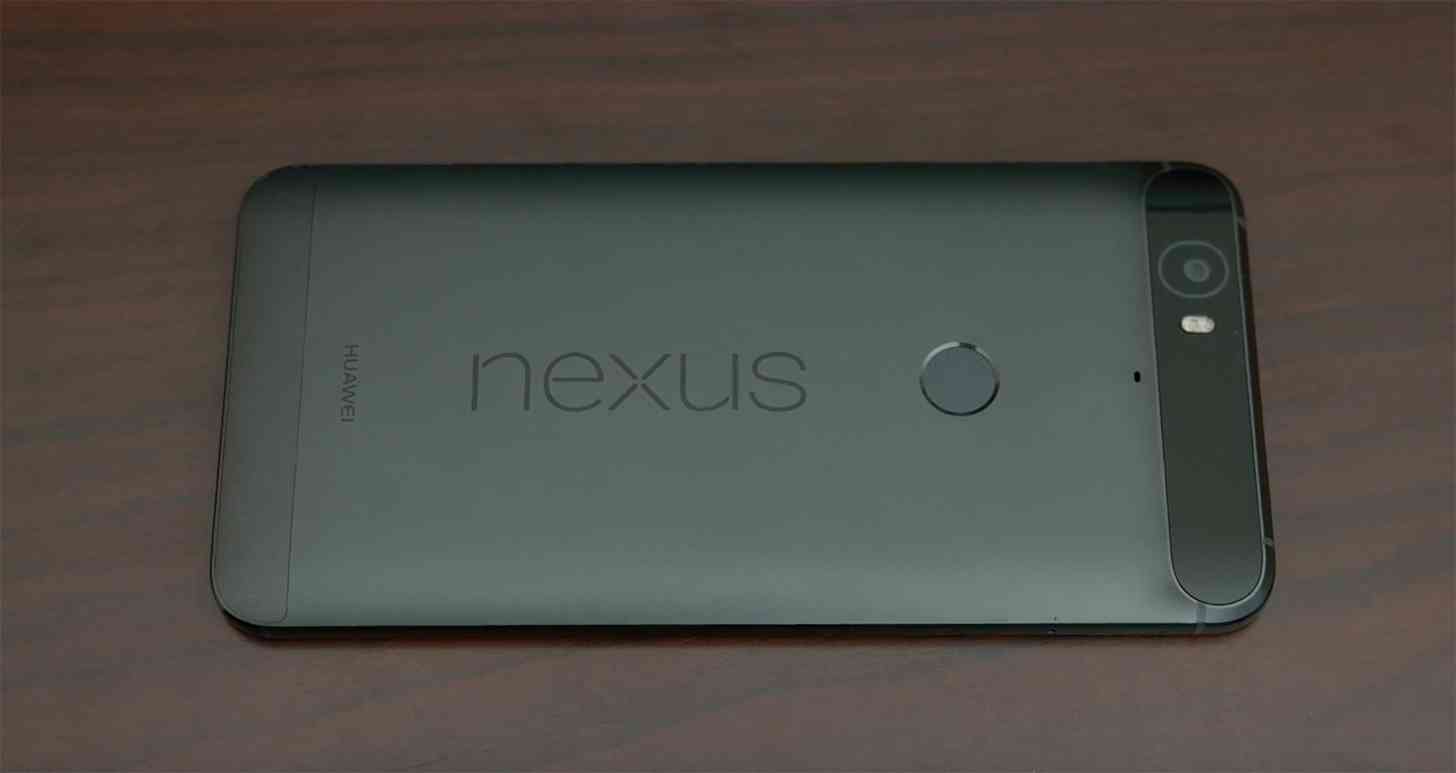 Google Nexus 6P rear