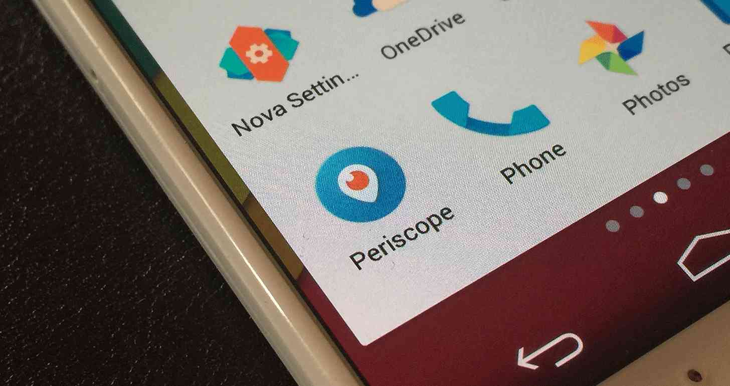 Periscope for Android app