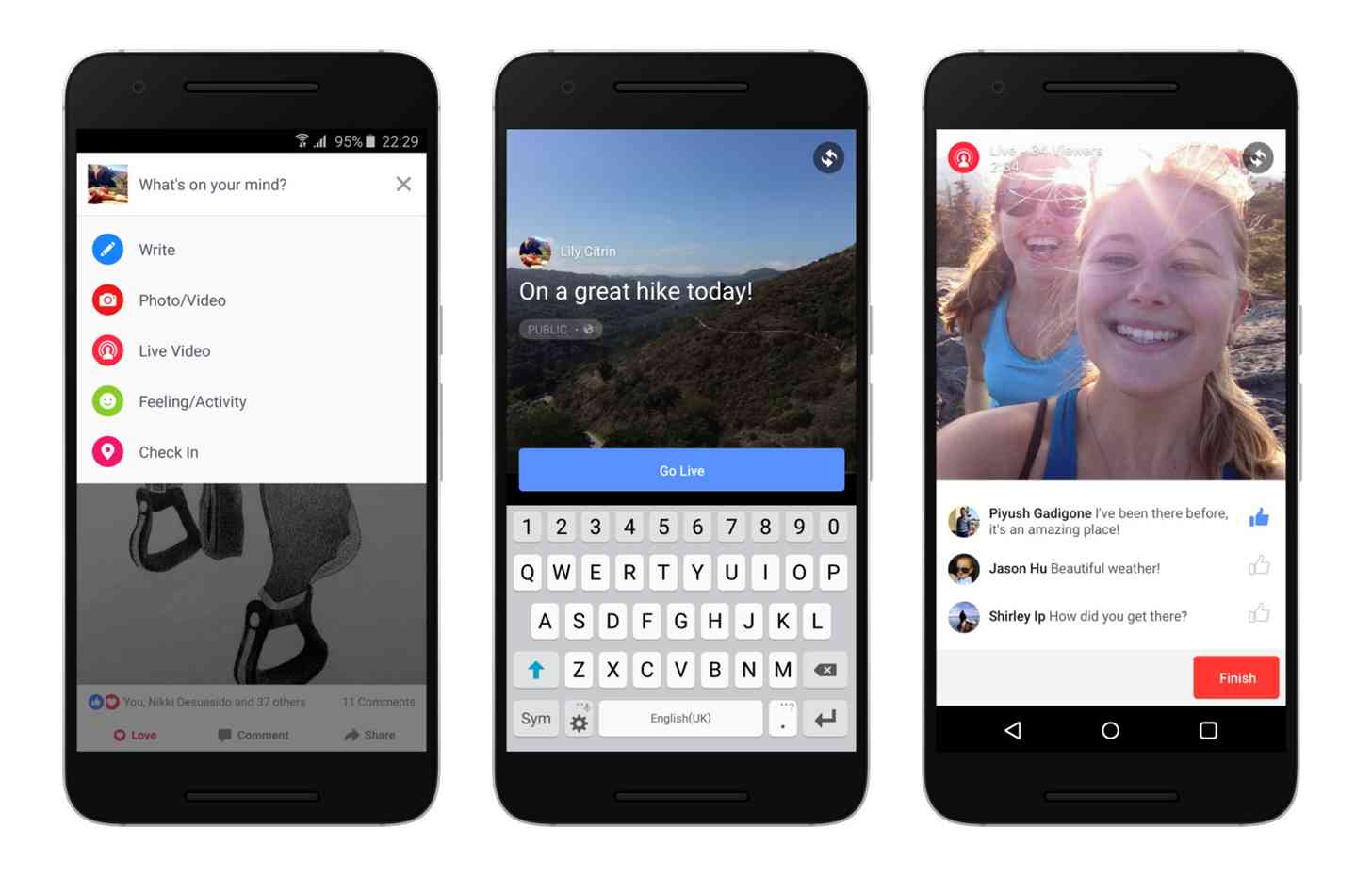 Facebook Live Video Android