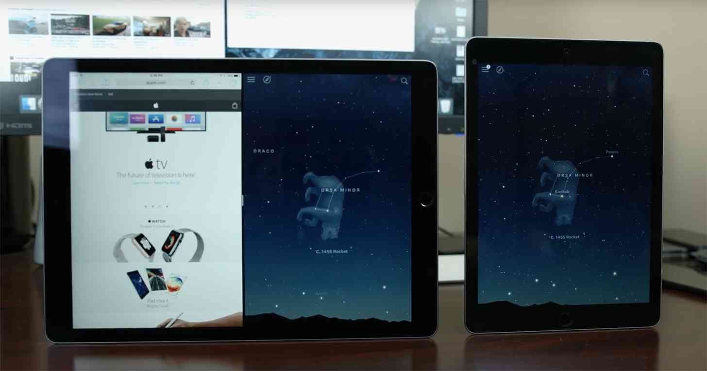 iPad Pro, iPad Air comparison