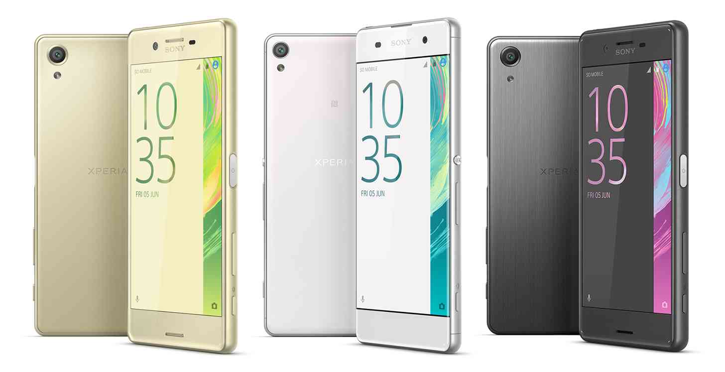 Sony Xperia X series official
