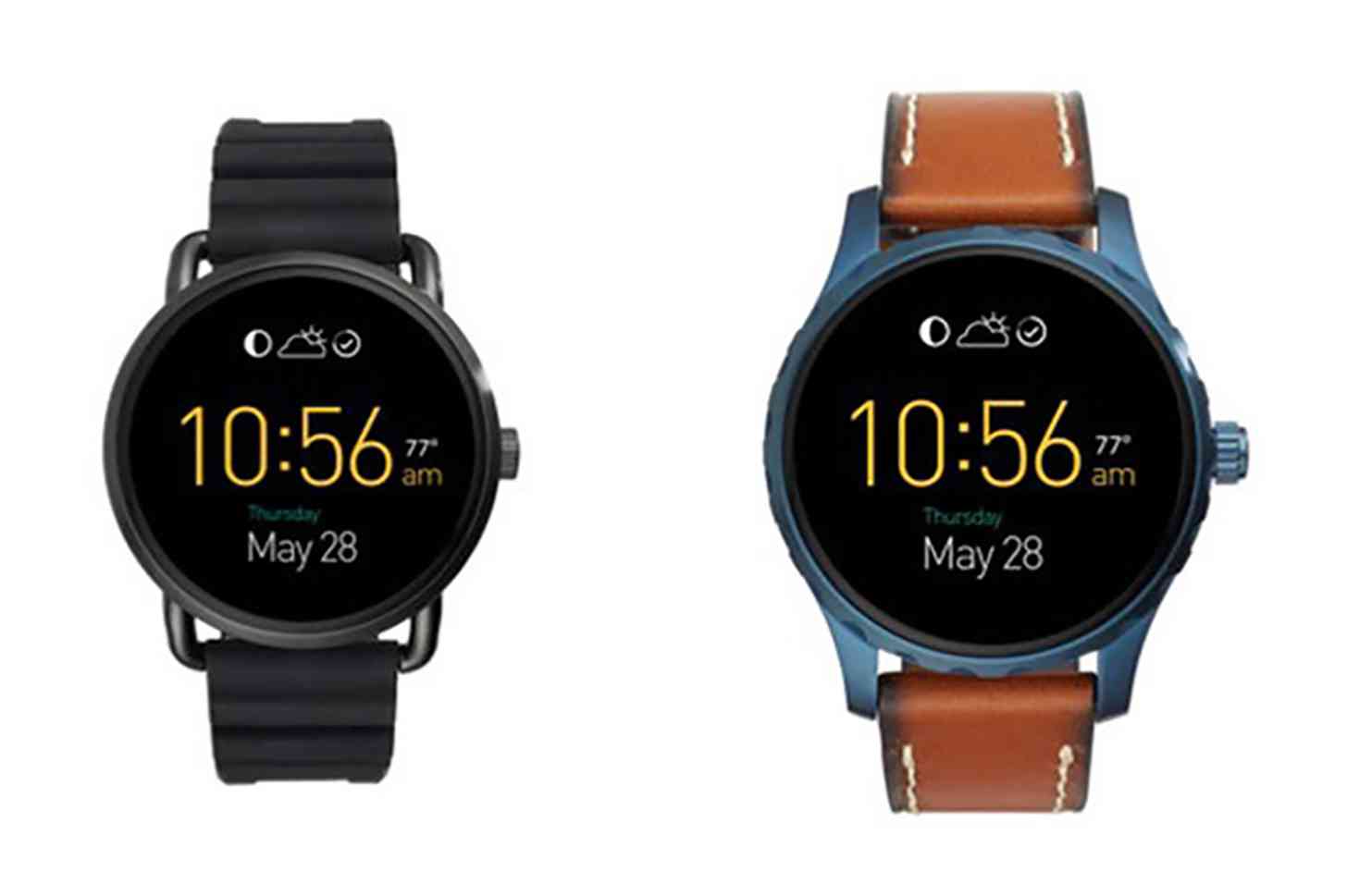 Fossil Q Wander, Q Marshal Android Wear smartwatches official