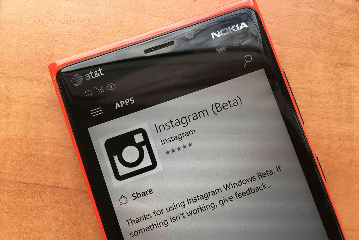 Instagram for Windows 10 Mobile