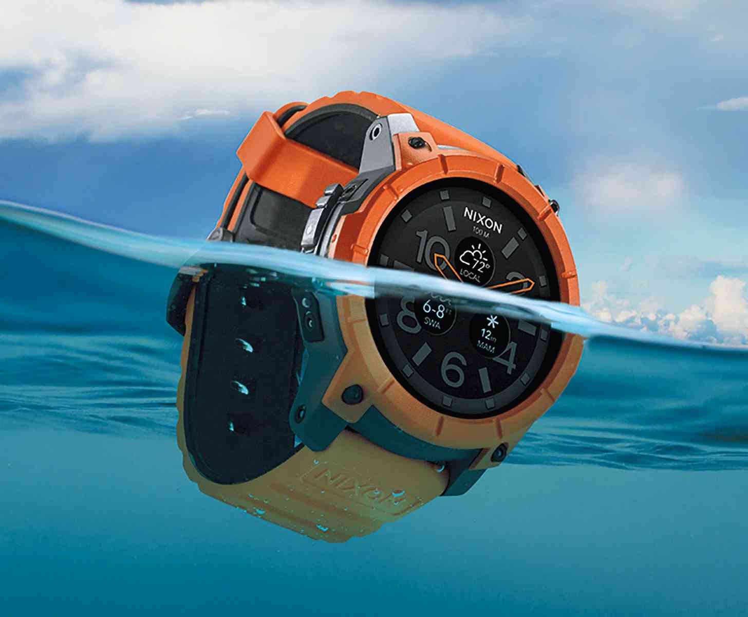 Nixon The Mission Android Wear rugged smartwatch