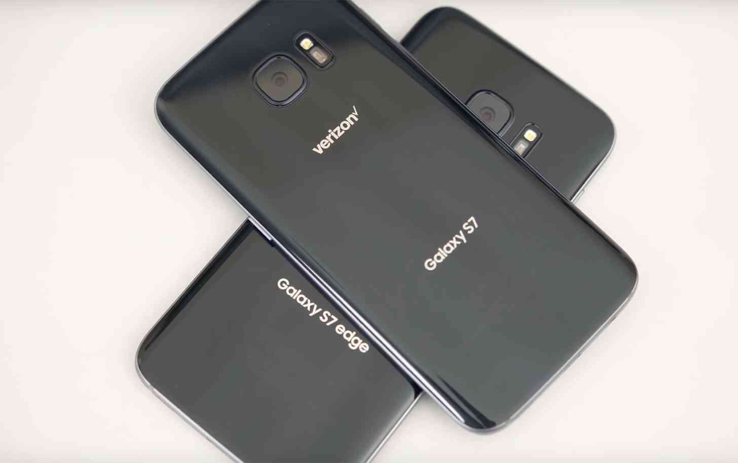 Verizon Galaxy S7, S7 edge large