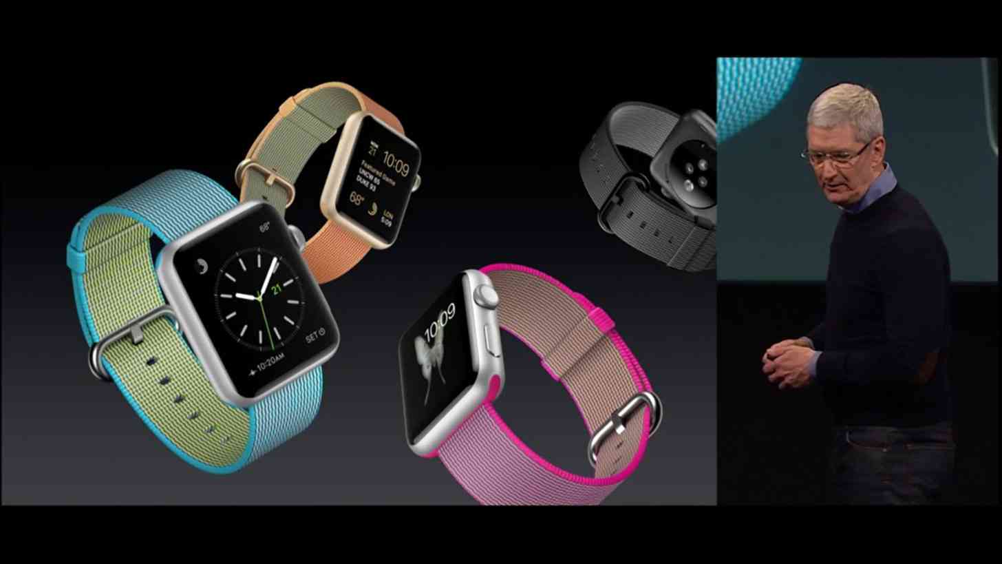 Apple Watch woven nylon band
