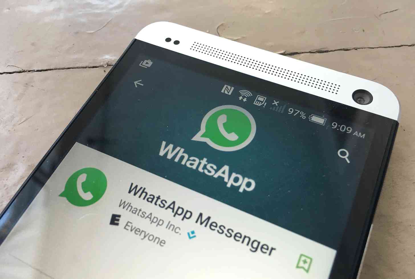 WhatsApp Android app