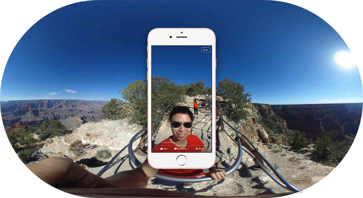 Facebook 360-degree photo